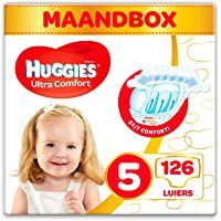 Los mejores  - Huggies Ultra Comfort Pañales Talla 5 (11-25 Kg) - 126 Pañales